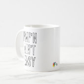 PMP Funny Mug Projektmanagement Beruflich Kaffeetasse (Vorderseite Links)