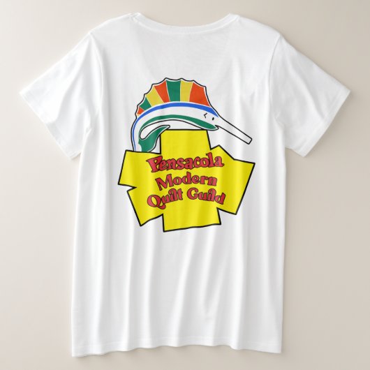 PMQG Women's Tshirt Plus Größe (Design Rückseite)