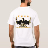 PMRG White T-Shirt (Rückseite)