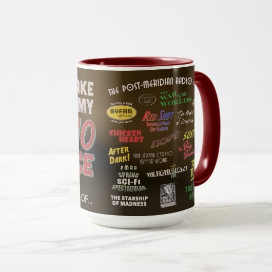 PMRP 20th Anniversary Mug Tasse (VorderseiteRechts)