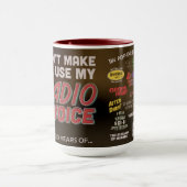 PMRP 20th Anniversary Tasse (Zentrum)