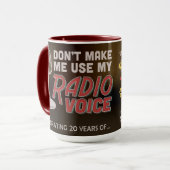 PMRP 20th Anniversary Tasse (Vorderseite Links)