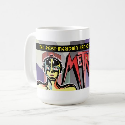 PMRP Metropolis Classic Tasse (Vorderseite Links)