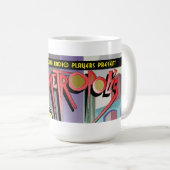 PMRP Metropolis-Tasse Kaffeetasse (VorderseiteRechts)