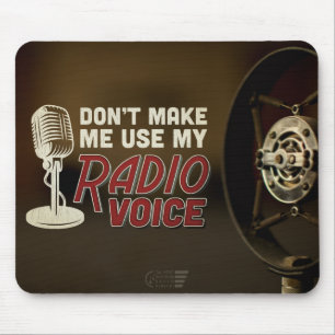 PMRP Radio Voice Mauspad