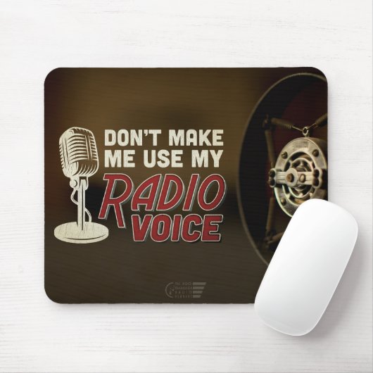 PMRP Radio Voice Mousepad (Mit Mouse)