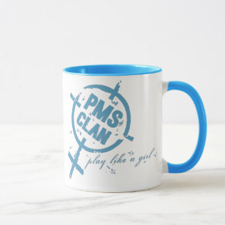 PMS Becher-Blau-Logo Tasse