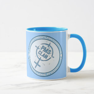PMS Becher-blaues Logo 2 Tasse