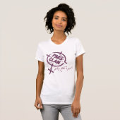 PMS Hemd-lila Logo T-Shirt (Vorne ganz)