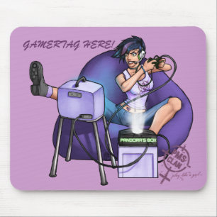 PMS Mousepad- die Büchse der Pandora lila Mousepad