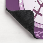 PMS Mousepad- lila Logo 2 Mousepad (Ecke)
