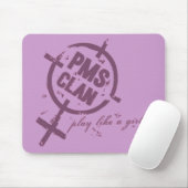 PMS Mousepad- lila Logo Mousepad (Mit Mouse)