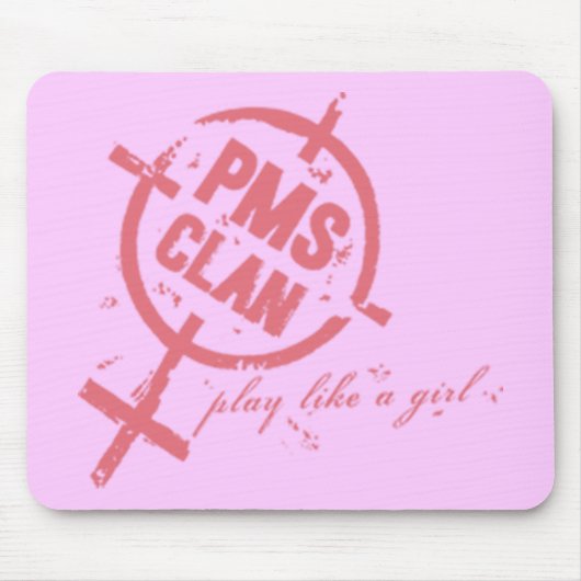 PMS Mousepad- rosa Logo Mousepad (Vorne)