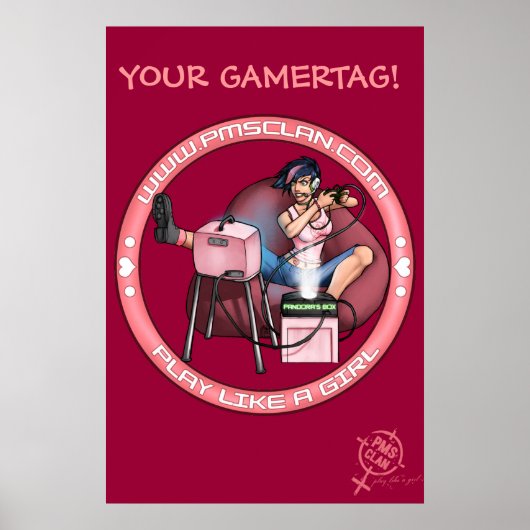 PMS Poster - Box Pandora's Box Pink Logo 2 (Vorne)