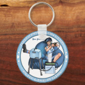 PMS-Schlüsselanhänger - Pandora-Box Blau 2 Schlüsselanhänger (Vorderseite)