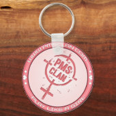 PMS-Schlüsselanhänger - Rosa Logo 2 Schlüsselanhänger (Vorderseite)