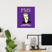 PMS: Vermeiden Poster (Heimbüro)