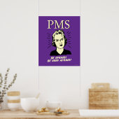 PMS: Vermeiden Poster (Küche)