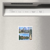 PMT004 TURIN - Mosaik - Piemont - Italien - Kühlsc Magnet (In Situ (Geschirrspüler))