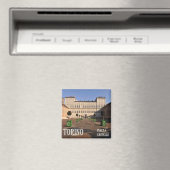 PMT010 TURIN, Piazza Castello, Italien, Kühlschran Magnet (In Situ (Geschirrspüler))