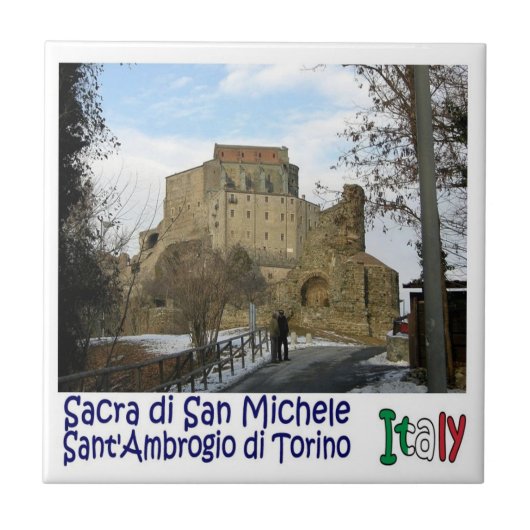 PMT019 TURIN Saint Ambrogio, Italien, Fliese (Vorderseite)