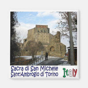 PMT019 TURIN Saint Ambrogio, Italien, Kühlschrank Magnet