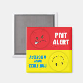 PMT-Warnung Magnet (Vorderseite/Rückseite)