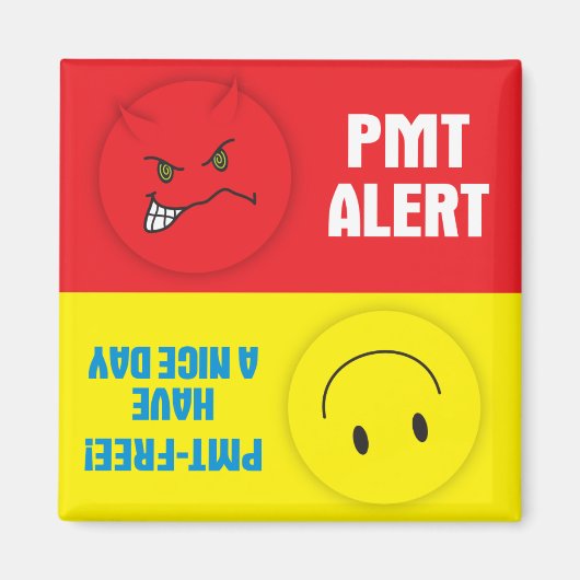 PMT-Warnung Magnet (Vorne)