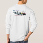 PMYC Schlauchboot-Zusammenfassung, Marina Del Rey, T-Shirt (Rückseite)