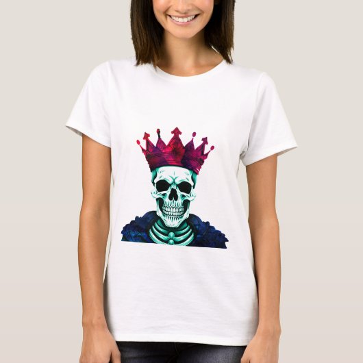 PN 71 Skeleton King (Red & Blue) T-Shirt (Vorderseite)