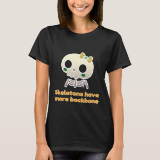 PN 84 Skelette haben mehr Rückgrat T-Shirt