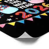 Pn Bottles For The New Year 2026 Baby Bottle Party Poster (Ecke)