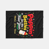 Pn’ Bottles For The New Year Christmas Nurse Mom & Fleecedecke (Vorderseite (Horizontal))