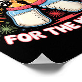 Pn Bottles For The New Year Funny Baby Milk Toast Poster (Ecke)