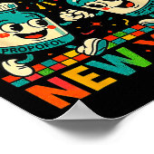 Pn’ Bottles For The New Year Funny Nurse Medical G Poster (Ecke)