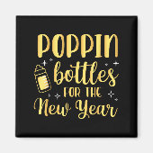 Pn Bottles For The New Year Pregnancy Announcement Magnet (Vorne)