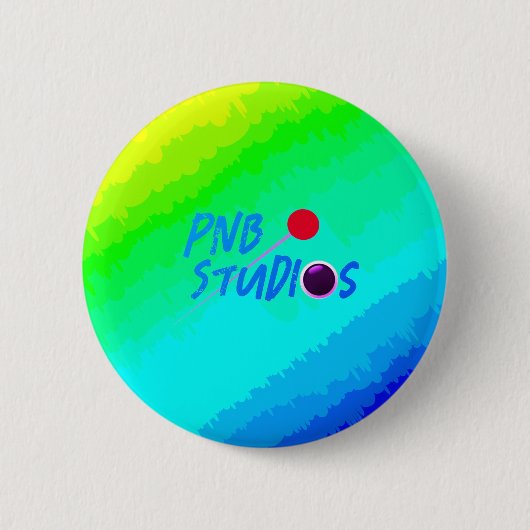 PNB Studios Logo - Hintergrund-Button für Wavy Rai Button (Vorderseite)