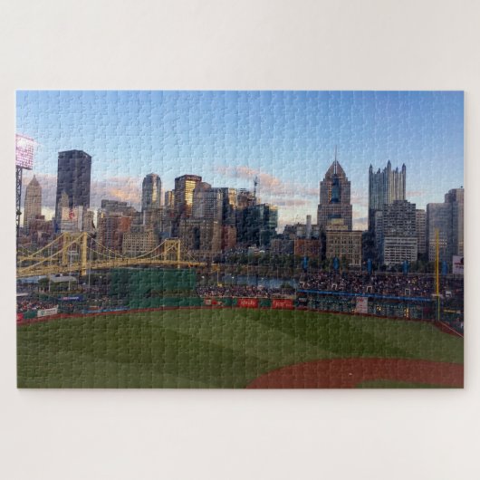 PNC Park-Pittsburgh-Skyline Puzzle (Horizontal)