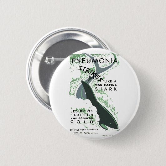 Pneumonie Strikes Button (Vorne & Hinten)