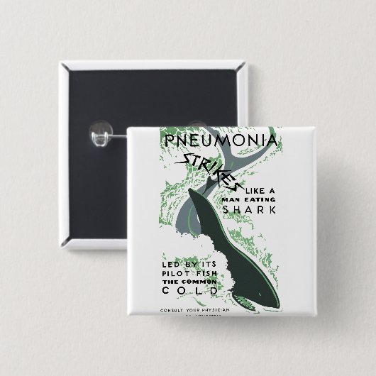 Pneumonie Strikes Button (Vorne & Hinten)