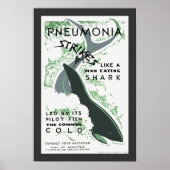 Pneumonie Strikes Poster (Vorne)