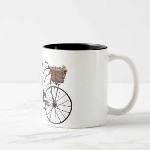 PNG, Bike, Ornament Zweifarbige Tasse