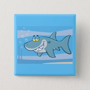 png_Cartoon-shark-underwater Funny blue fish Butto Button