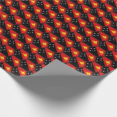 PNG Flag Honeycomb Wrapping Paper Geschenkpapier (Ecke)