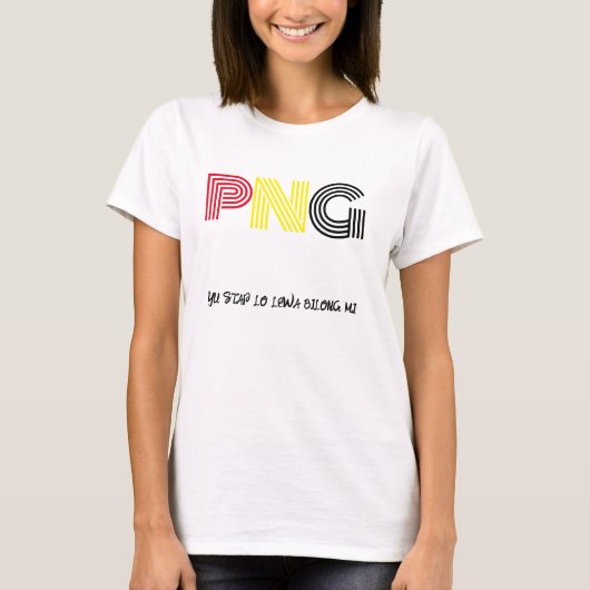 PNG-T - Shirt (Vorderseite)
