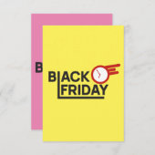 PNGTREE CREATIVE BLACK FRIDAY DANKESKARTE (Vorne/Hinten)