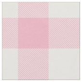 Pnk Büffel-Karo-Muster Stoff (Nahaufnahme)