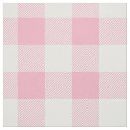 Pnk Büffel-Karo-Muster Stoff