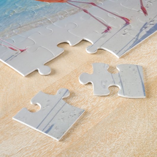 Pnk-Flamingos-Puzzle Puzzle (Seite)