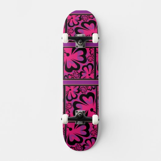 Pnk-Quadrate Skateboard (Vorderseite)